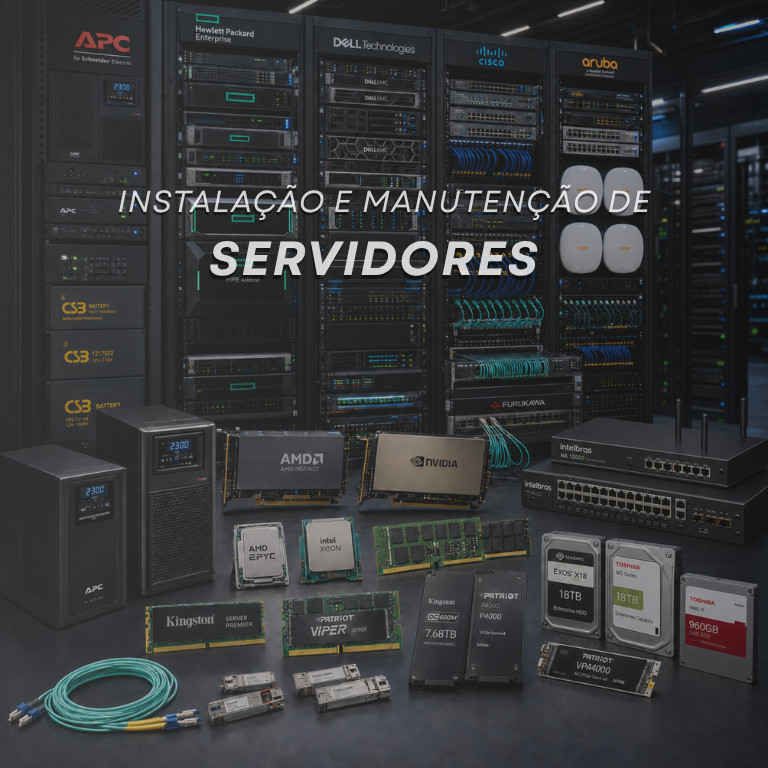 Instalação e manutenção de Servidores